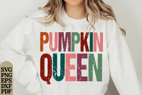 Distressed Pumpkin Queen PNG, Fall SVG: A Real Designer's Review