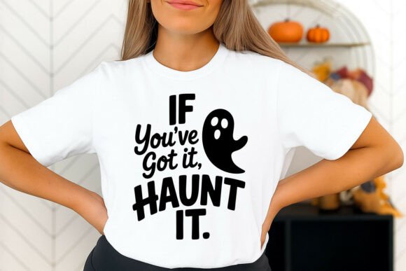 Funny Halloween Quote Ghost Silhouette Review